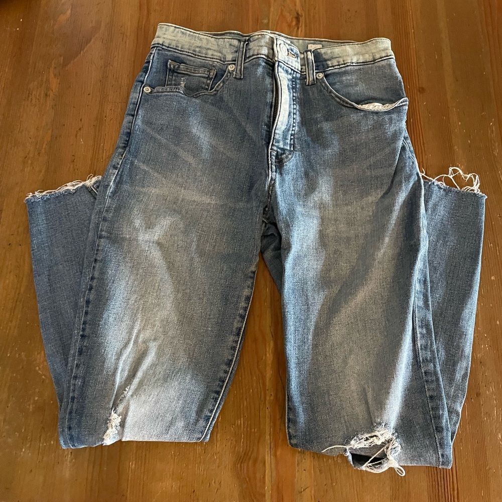 Lucky Brand blue HR skinny Bridgette jeans sz 8(29”)